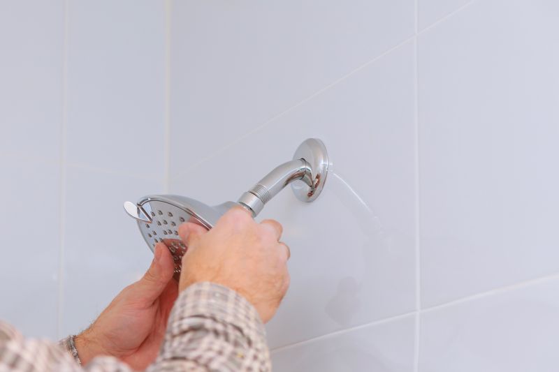 Products For Shower Head Installations in use